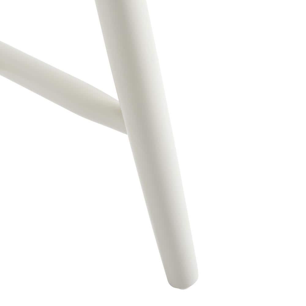 Camden Off-White High Back Windsor Side Chair Set