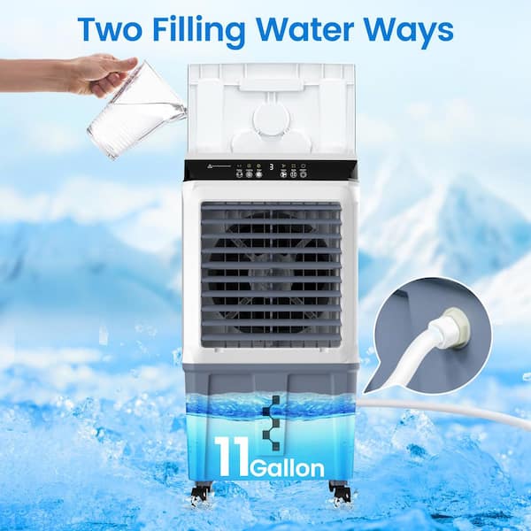 Edendirect 3450CFM 3-Speed Indoor/Outdoor Portable Evaporative