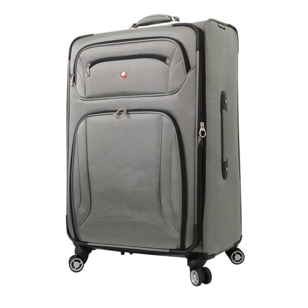 Wenger Zurich 28 in. Pewter Spinner Suitcase