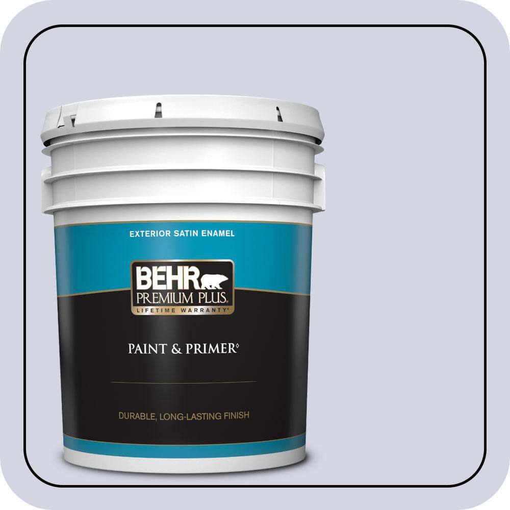 5 gal. #630E-2 Purple Veil Satin Enamel Exterior Paint & Primer price history on PriceWatchPro