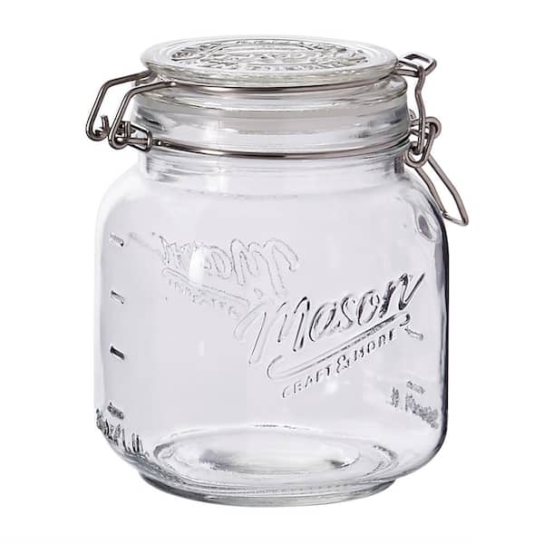 12 oz Glass Keeper Jar – Rustic Strength