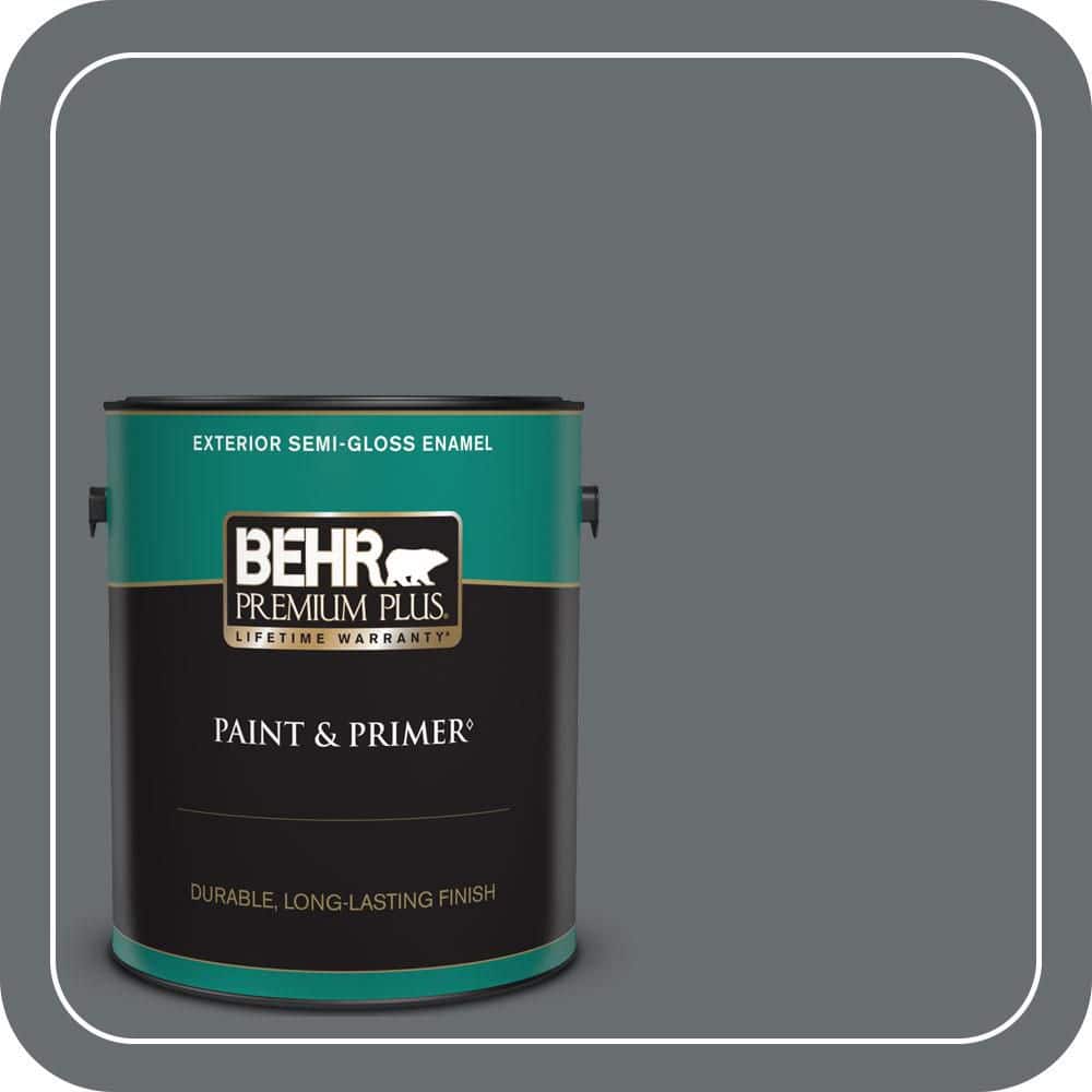 1 gal. #PPF-49 Platinum Gray Semi-Gloss Enamel Exterior Paint & Primer price history on PriceWatchPro