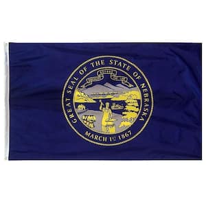 3 ft. x 5 ft. Nebraska State Flag