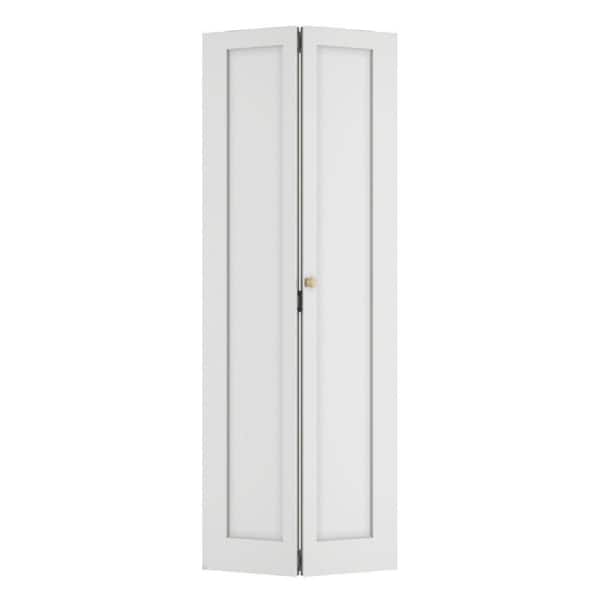 SOCBAZZAR 24 in. x 78.4 in. 1-Panel Hollow Core White Primed