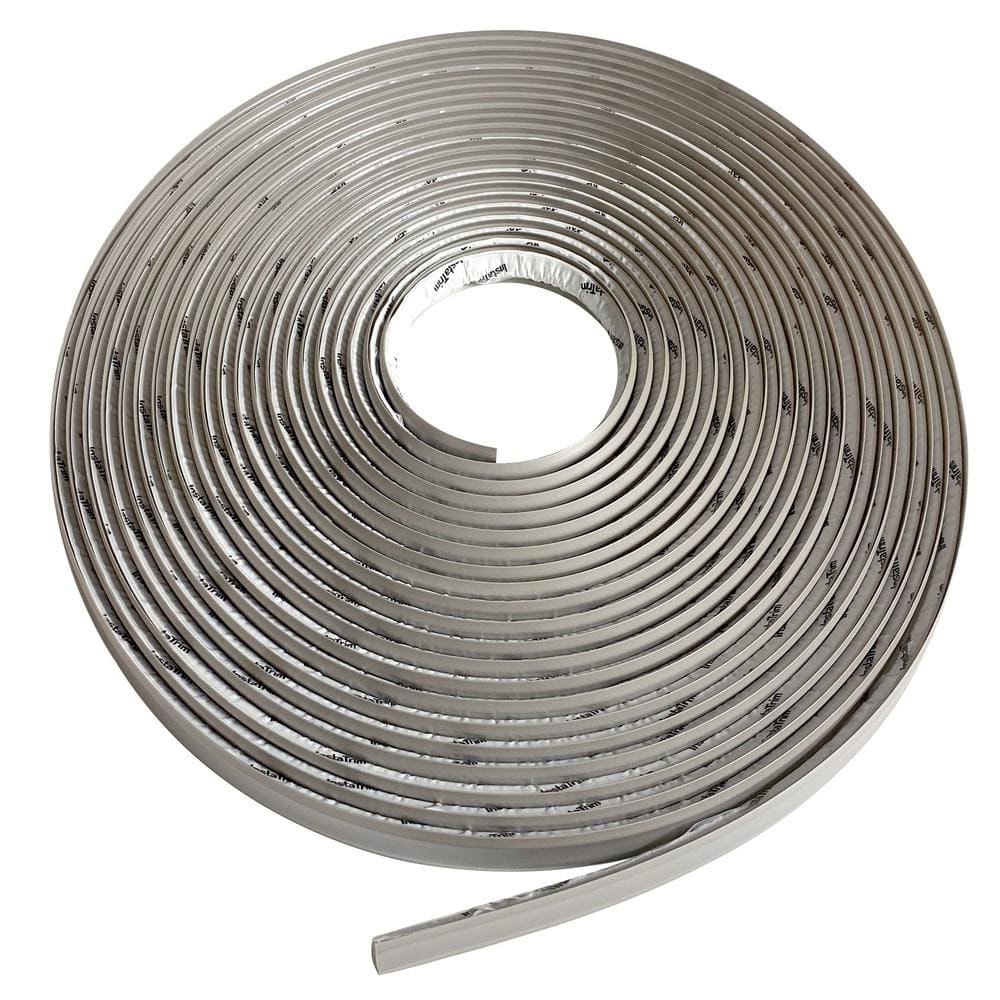 InstaTrim 3/4 in. x 50 ft. Grey PVC Inside Corner Selfadhesive