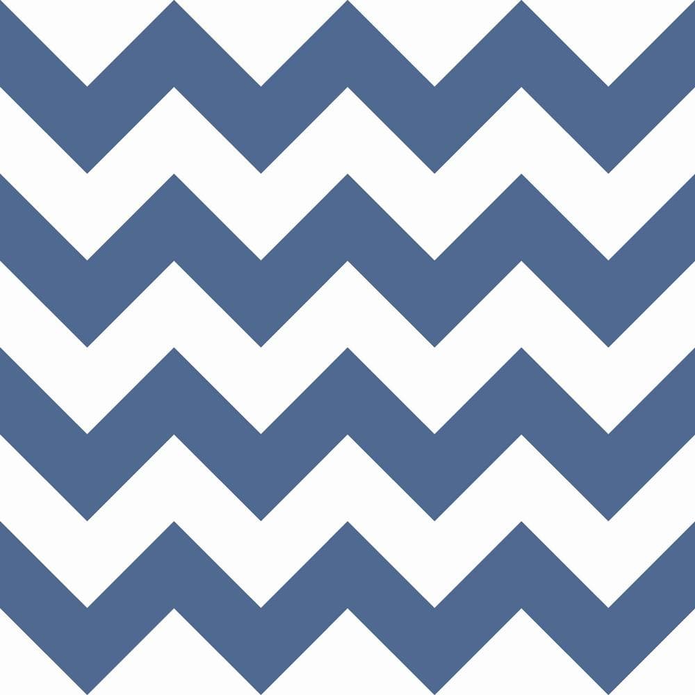 York Wallcoverings Chevron Sidewall Spray and Stick Wallpaper (Covers