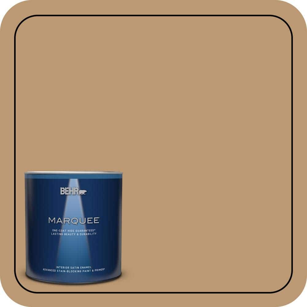 1 qt. #N280-5 Antique Treasure One-Coat Hide Satin Enamel Interior Paint & Primer price history on PriceWatchPro