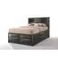 Acme Furniture Ireland Gray Oak Storage Queen Bed 22700Q - The Home Depot