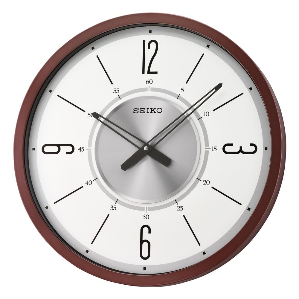 QXA759BLH　Clock　Seiko　Wall　Abbott　in.　20　Depot　The　Home