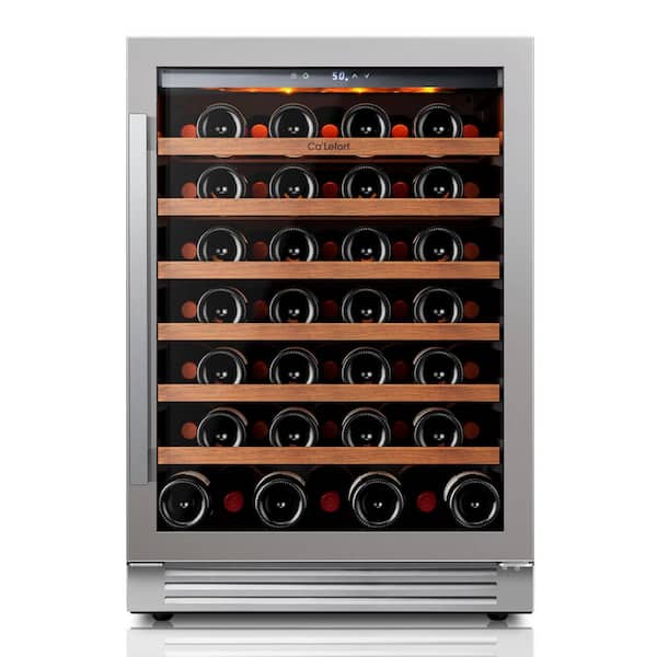 EdgeStar 53 Bottle 24 in. Built-In Single Zone Wine Cooler