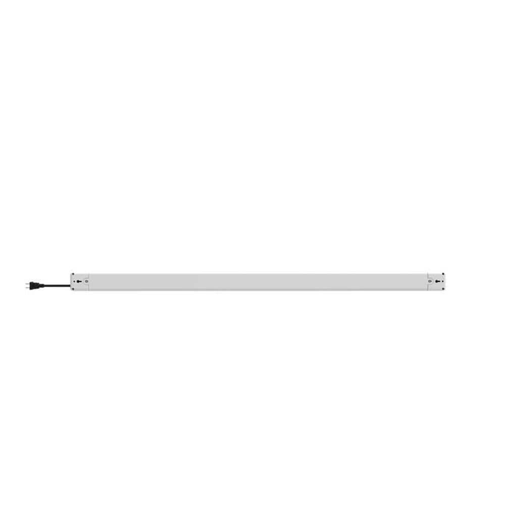 4-Foot White Aluminum LED Utility Shop Light with Pull Chain