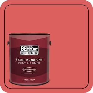 1 gal. #P170-5 Roulette Extra Durable Flat Interior Paint & Primer