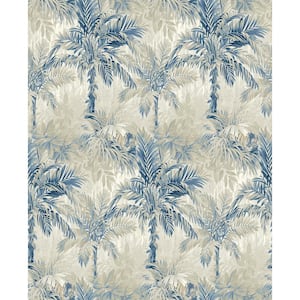 Cat Island Horizon Tropical Vinyl Peel and Stick Wallpaper Roll (Covers 30.75 sq. ft.)