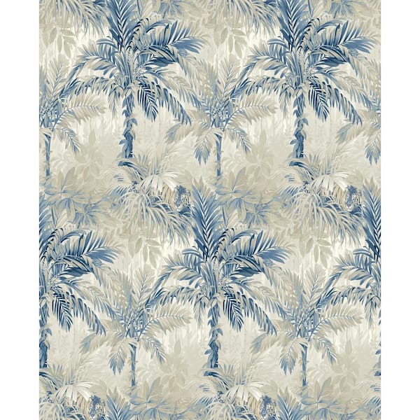 Tommy Bahama Cat Island Horizon Tropical Vinyl Peel and Stick Wallpaper Roll (Covers 30.75 sq. ft.)