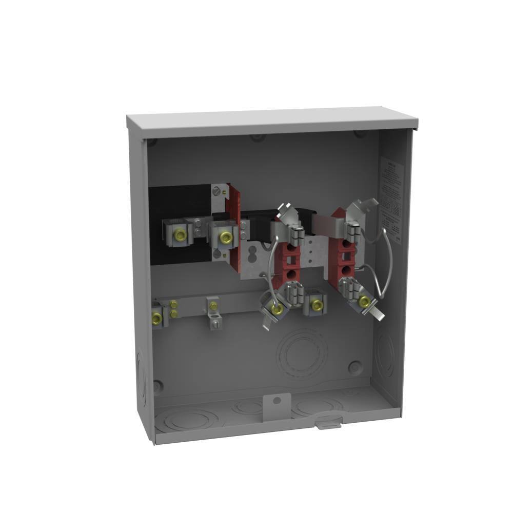 Meter Socket R2986-O Milbank 200-Amp Ringless Single Phase 120/240 