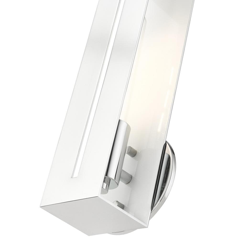 Polished Chrome Modern Dimmable Wall Sconce