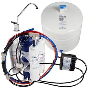 Artesian Full Contact with Permeate Pump Under Sink Reverse Osmosis System