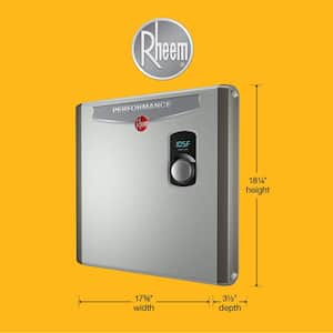 Performance 24 kw Self-Modulating 4.68 GPM Tankless Electric Water Heater