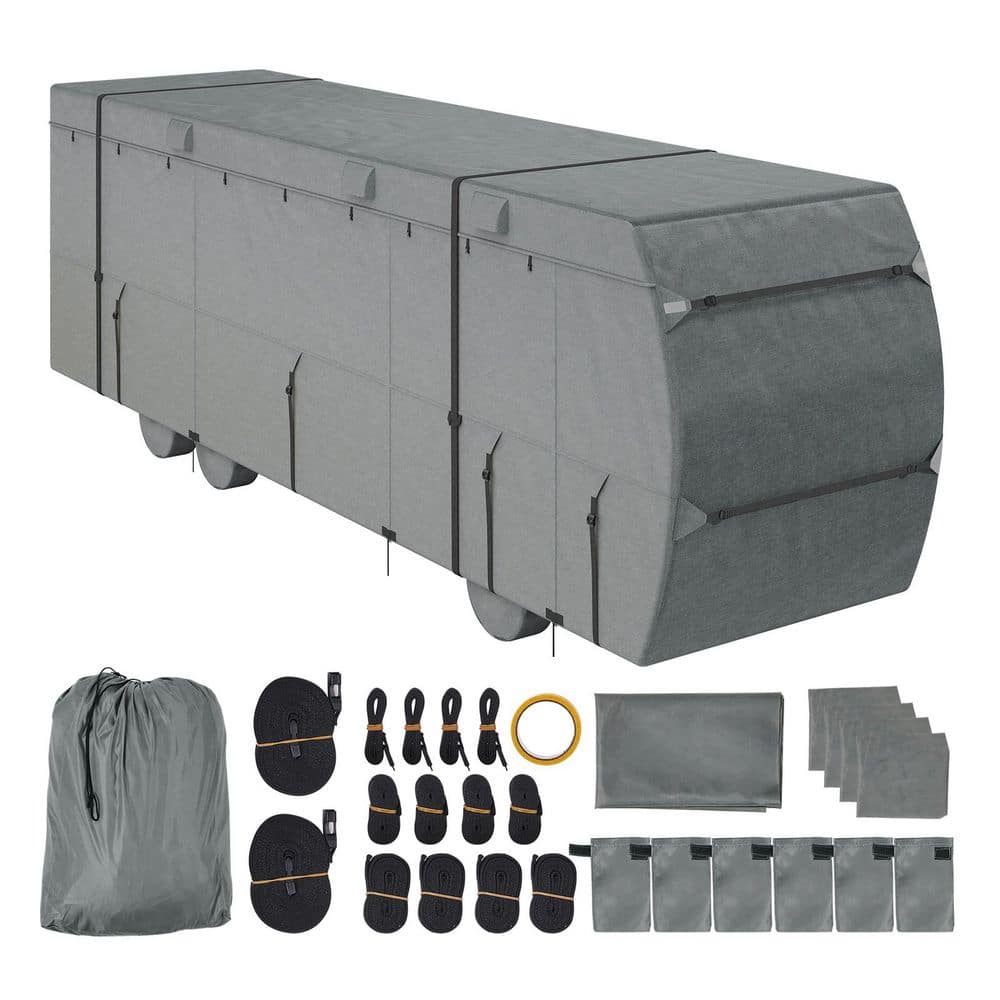 Class C RV Cover, 29-32 ft. Motorhome Cover, Waterproof, Windproof and Rip-Stop, Oxford Fabric Motorhome RV Cover price history on PriceWatchPro