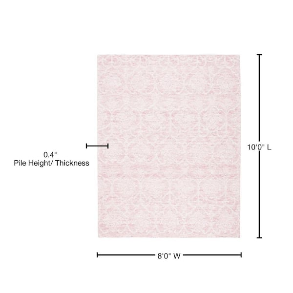 HUAYI 8 x 10 ft Pink White Stripe Background Baby Photography Backdrop Newborn Photo Studio Photo Booth Party Decor Wall Hanging D-8850 nuLOOM Rose Bouquet 8 X 10 (ft) Wool Pink Indoor Floral⁄Botanical