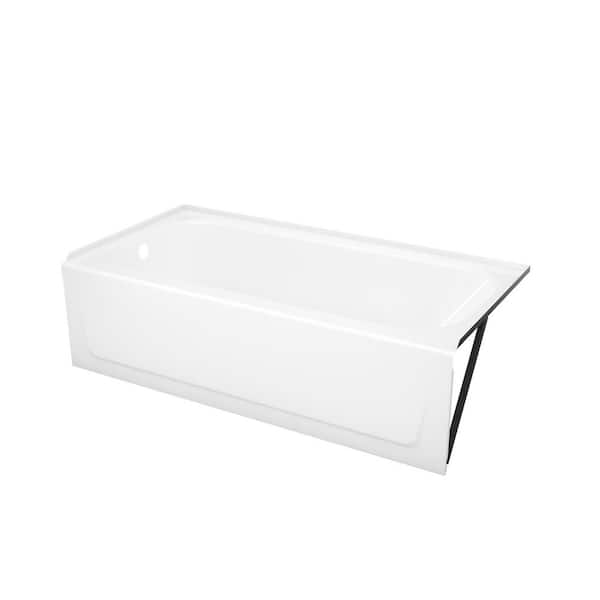 Bootz Industries Mauicast 60 in. x 32 in. Alcove Soaking Bathtub