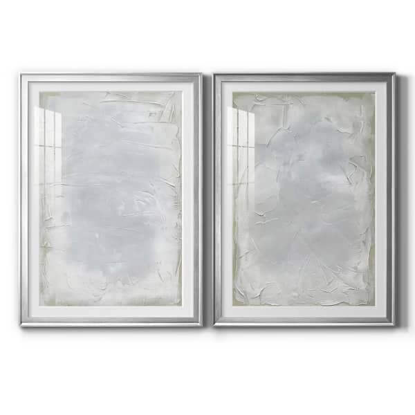 Wexford Home Subtle Transitions I by Wexford Homes 2-Pieces Framed Abstract Paper Art Print 30.5 in. x 42.5 in.