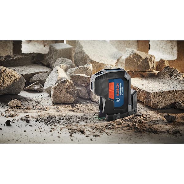 Bosch 125 ft. Green 3-Point Self-Leveling Laser with VisiMax