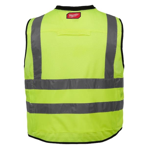 Milwaukee Performance 2X-Large/3X-Large Yellow Class 2-High