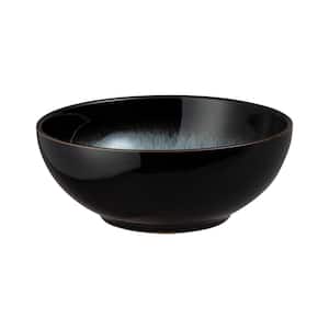 Stoneware Halo Coupe 27.7 fl. oz. Multi-Colored Blue - Black Cereal Bowl