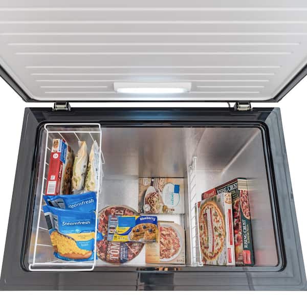 ふちゃページ Magic Chef 7.0 cu. ft. Manual Defrost Chest Freezer in Black