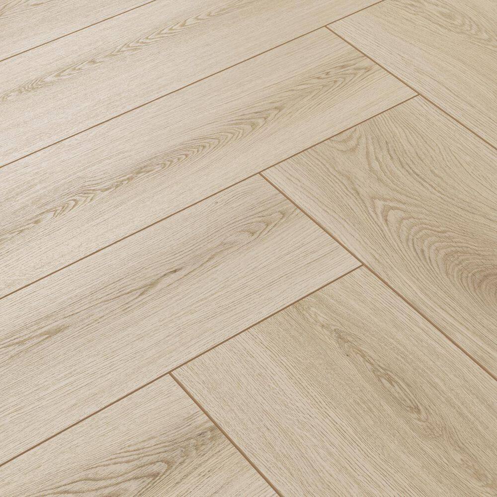 Herringbone Milky Sand T x 6.38 in. W x 29. 13 in. L AC4 Waterproof Laminate wood Flooring (20. 64 sq. ft./2 Cases) price history on PriceWatchPro