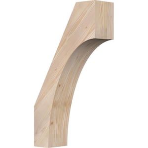 5 1/2''W x 16''D x 28''H Westlake Smooth Knee Brace, Douglas Fir