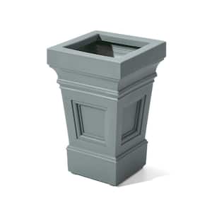 14 in. x 24 in. Atherton Planter Box Sage Gray