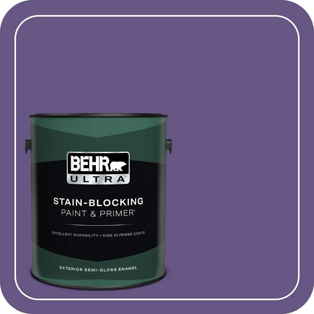 1 gal. #PPU16-02 Vigorous Violet Semi-Gloss Enamel Exterior Paint & Primer price history on PriceWatchPro
