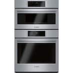 800 Series 30 in Built-In Smart Combination Electric Convection Wall Oven w/ Self-Clean and Microwave in Stainless Steel
