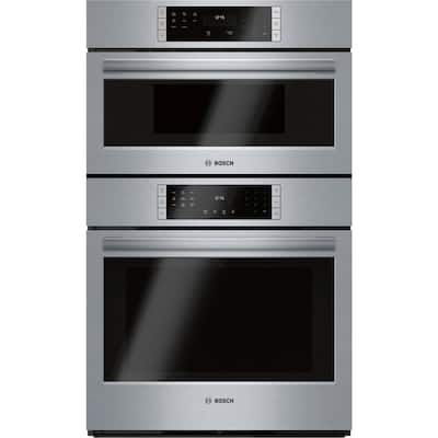 Whirlpool 27 in. Electric Wall Oven & Microwave Combo in. White with  Convection and Air Fry WOEC5027LW - The Home Depot