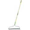 Ames 57.5 in. Handle 16-Tine Steel Welded Bow Rake 2825300 - The Home Depot