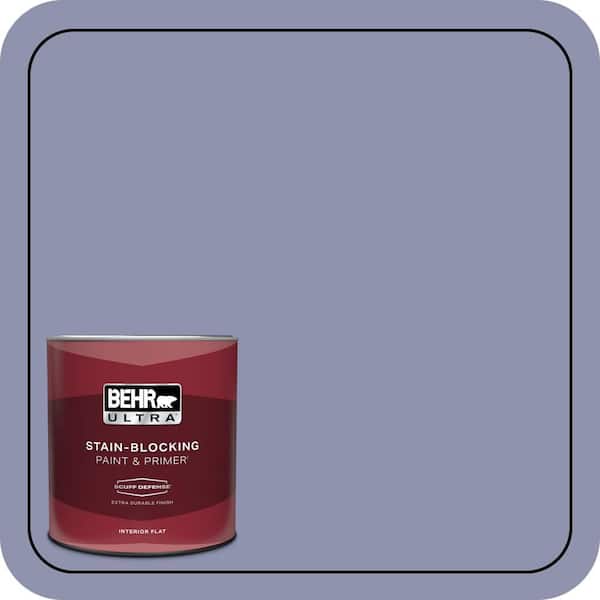 BEHR ULTRA 1 qt. #S560-4 Monarchy Extra Durable Flat Interior Paint & Primer