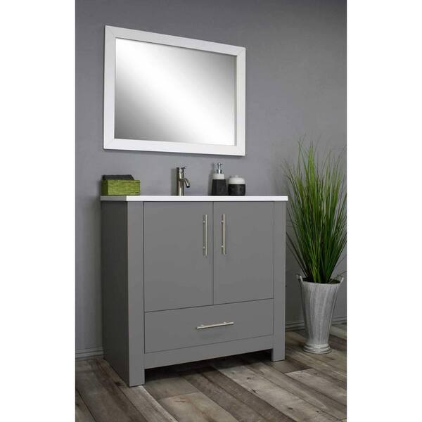 H Bathroom Vanity Side Cabinet, Bathroom Vanity With Side Cabinet