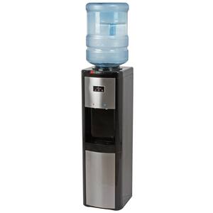 3-5 Gal. ENERGY STAR Hot/Cold/Room Temperature Top Load Water Cooler Dispenser with Kettle Feature in Black/Stainless