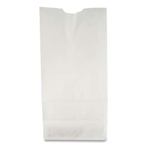 #2 White Paper Reusable Grocery Bag, 30 lb Capacity, 4.31 in. x 2.44 in. x 7.88 in. (Set of 500)