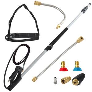 4000 PSI GPM Cold Water Electric High Pressure Washer Wand Extension Pole