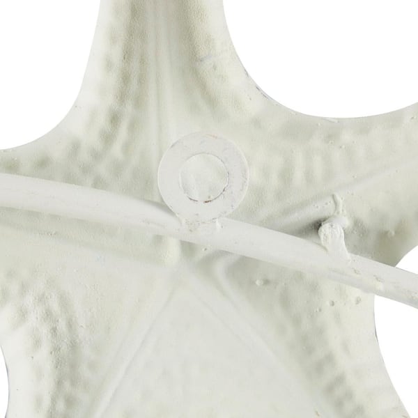 CoTa Global White Lighthouse Decor with Starfish and Fish Net - On Sale -  Bed Bath & Beyond - 12439540