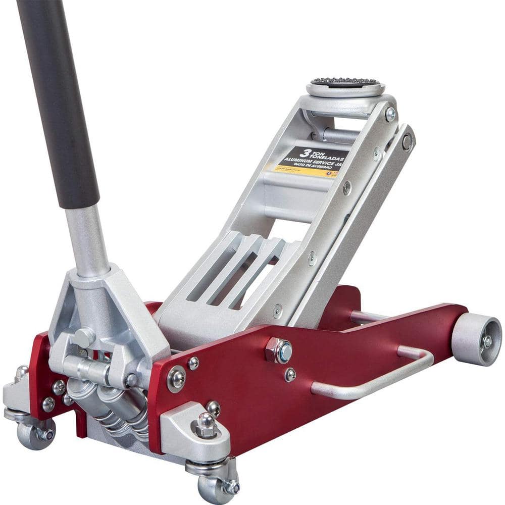 Big Red 3 Ton Low Profile Aluminum Floor Jack With Dual Piston Speedy