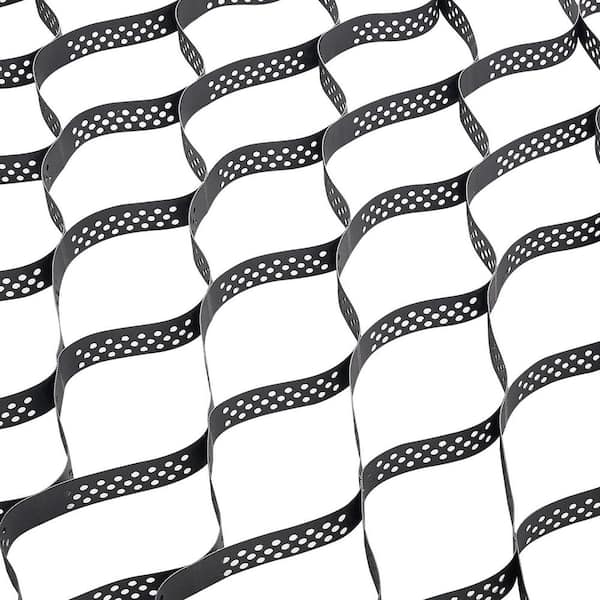 2-in. Deep Gravel Grid, 17.06 x 8.86 ft. Plastic Paver Permeable Ground Stabilizer 204.72 in. L x 106.32 in. W