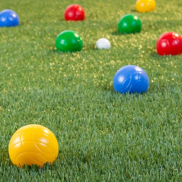 4Pcs Wooden Balls Grass Rolling Balls Outdoor Sports Balls Wood Bocce Balls  Bocce Game Supplies