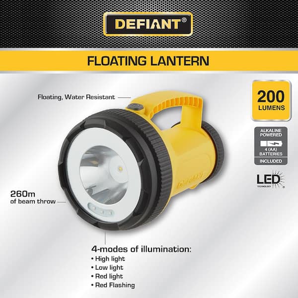 200 Lumens Floating LED Alkaline Lantern