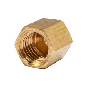 LTWFITTING Value Pack 3/8-Inch OD Brass Compression Insert,Sleeve  Ferrule,Nut (Pack of 125)