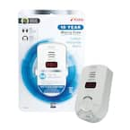 Kidde 10 Year Worry-Free Plug-In Carbon Monoxide Detector with Battery Backup, Digital Display, and Safety Light