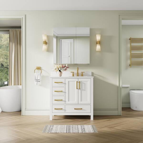 FORCLOVER CROS Reversible 32 in. W x 32 in. H Square Frameless